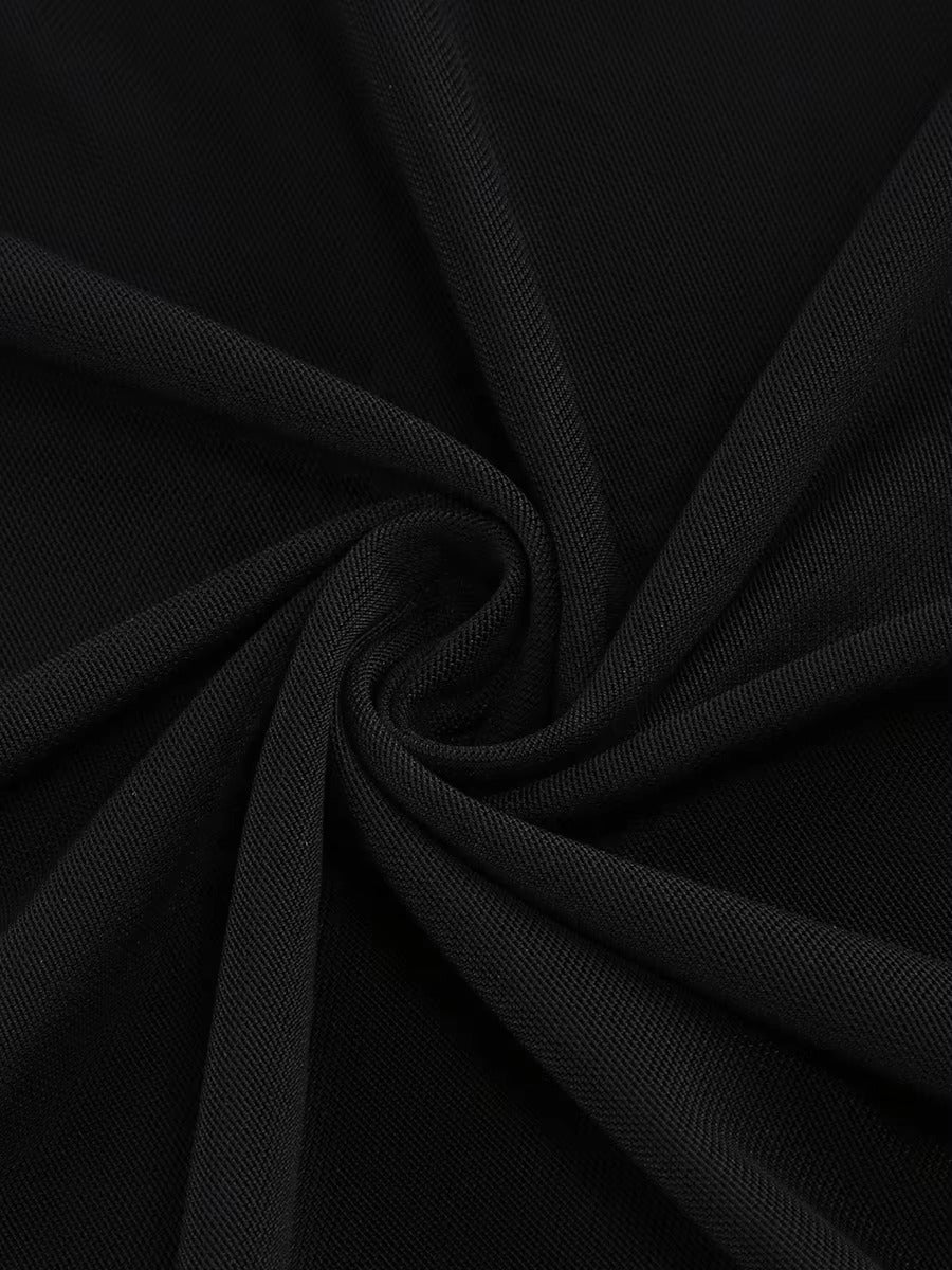 Stunning Quiet Geometry Evening Dress – Editorial Shot
