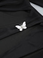 Stunning Quiet Geometry Evening Dress – Worn View