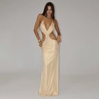 Radiant Petal Obsession Evening Dress – Side View