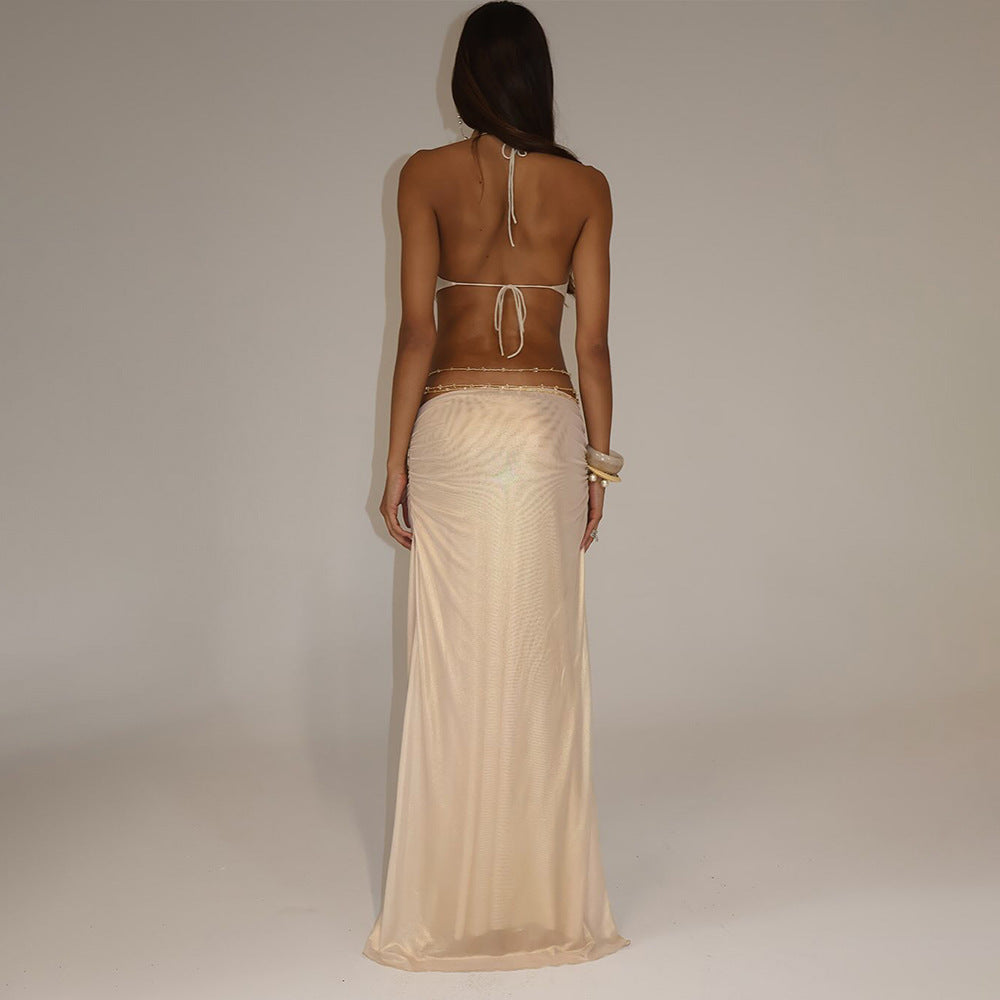 Radiant Petal Obsession Evening Dress – Detail View