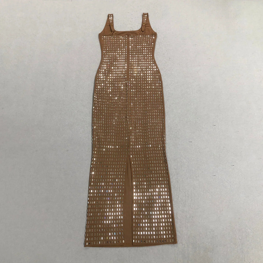 Classic Sunset Illusion Evening Dress – Flow Shot