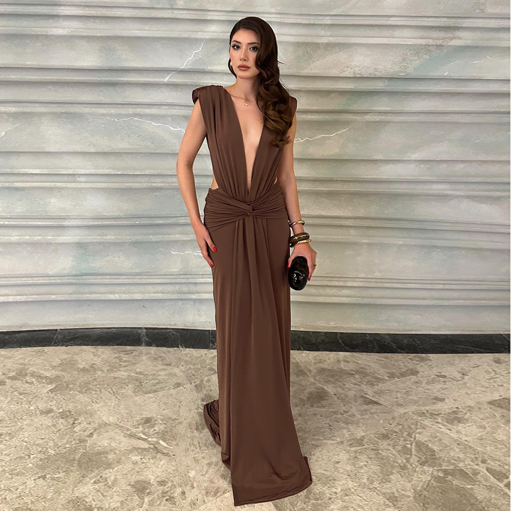 Elegant Inner Myth Evening Dress – Front View