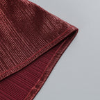 Alluring Ruby Glow Gown Evening Dress – Texture Detail