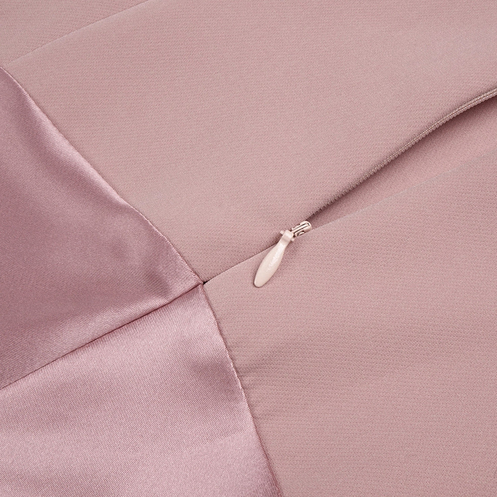 Luxe Blush Sculpt Dress Evening Dress – Flow Shot