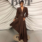 Refined Terre Divine Evening Dress – Editorial Shot