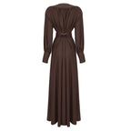 Refined Terre Divine Evening Dress – Draped Look