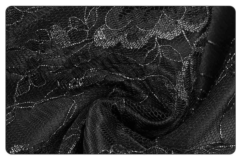 Elegant Obsidian Muse Evening Dress – Back View