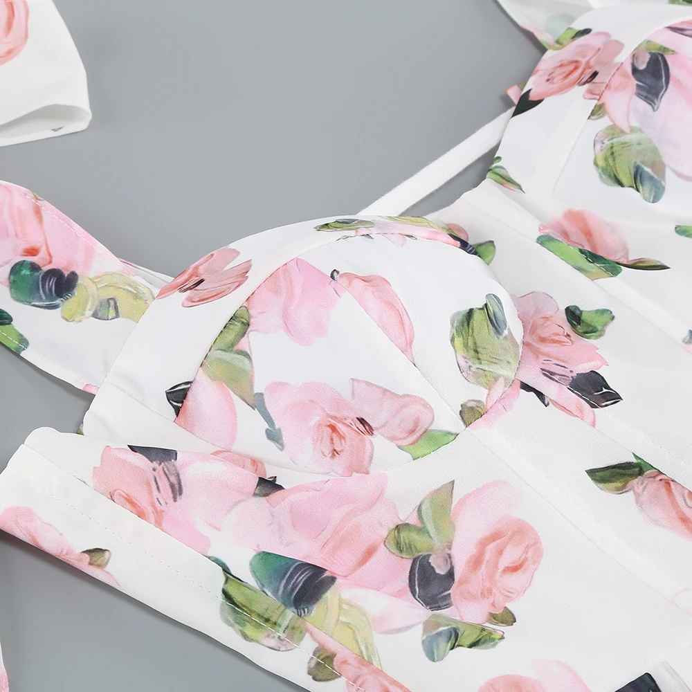 Alluring Jardin Élégance Cocktail Dress – Flow Shot