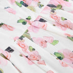 Alluring Jardin Élégance Cocktail Dress – Texture Detail