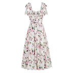 Alluring Jardin Élégance Cocktail Dress – Studio View