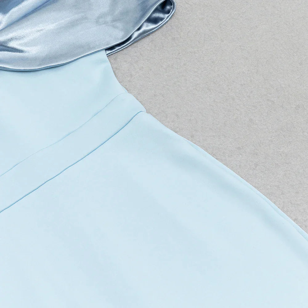 Classic Frosted Sky Evening Dress – Flow Shot