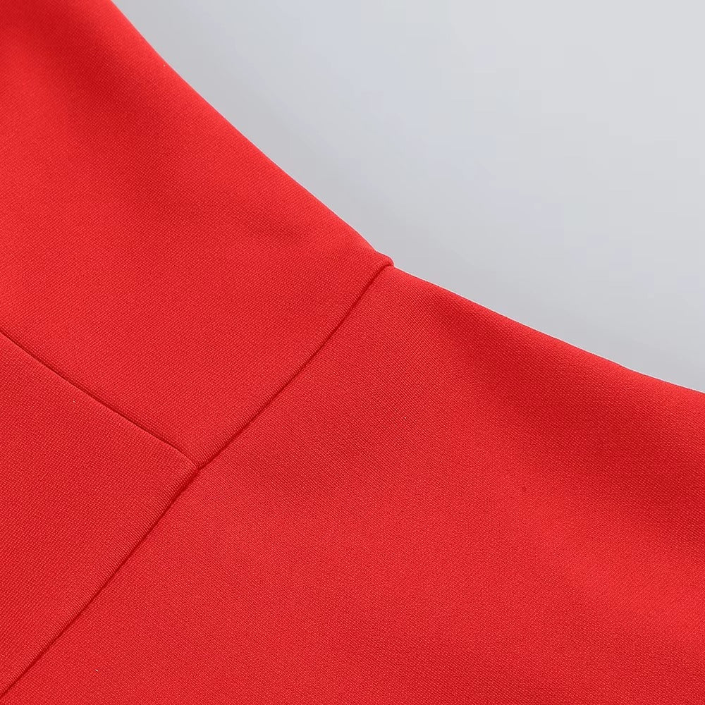 Enchanting Rose Command Evening Dress – Texture Detail