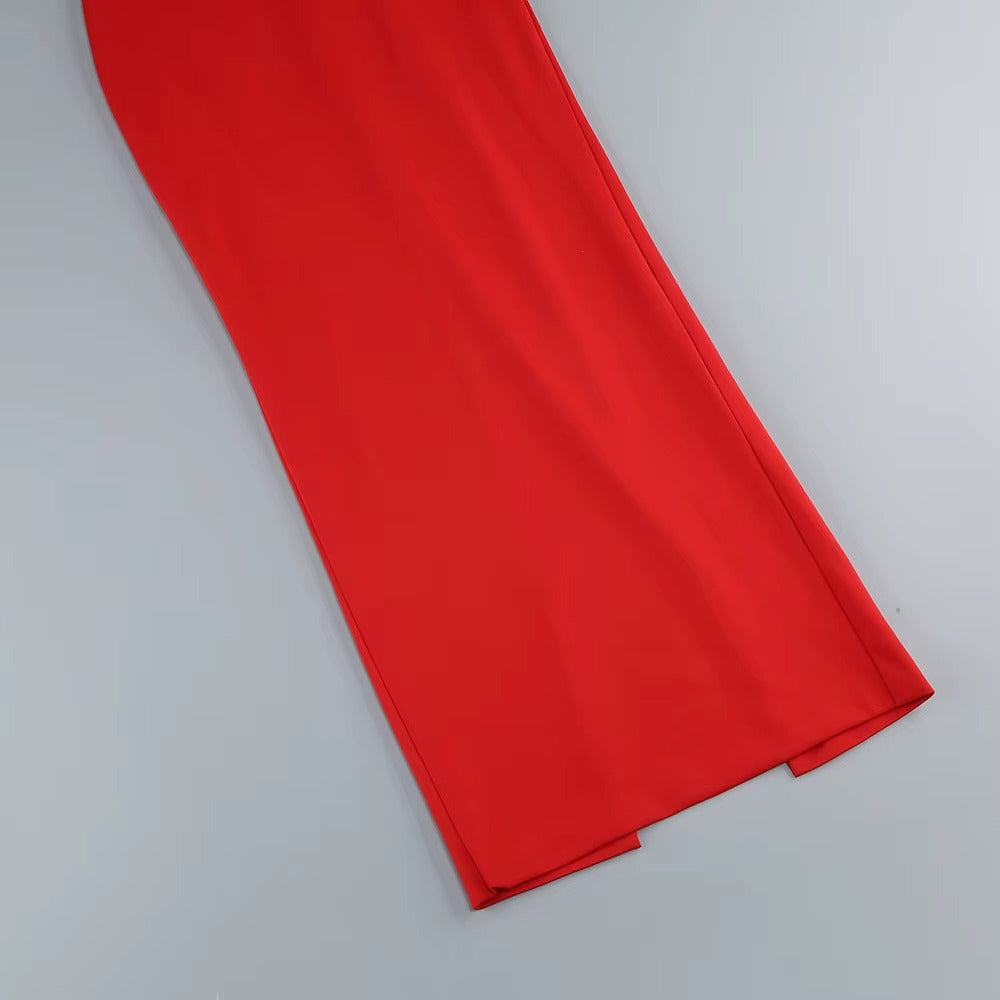 Enchanting Rose Command Evening Dress – Model View