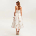Stunning Garden Mist Evening Dress – Side View