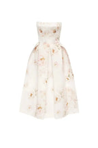 Stunning Garden Mist Evening Dress – Texture Detail
