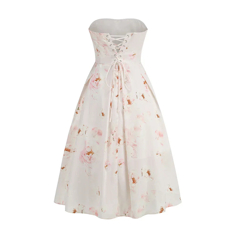 Stunning Garden Mist Evening Dress – Silhouette