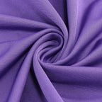 Polished Violet Reign Evening Dress – Texture Detail