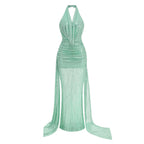 Stunning Mint Muse Evening Dress – Studio View