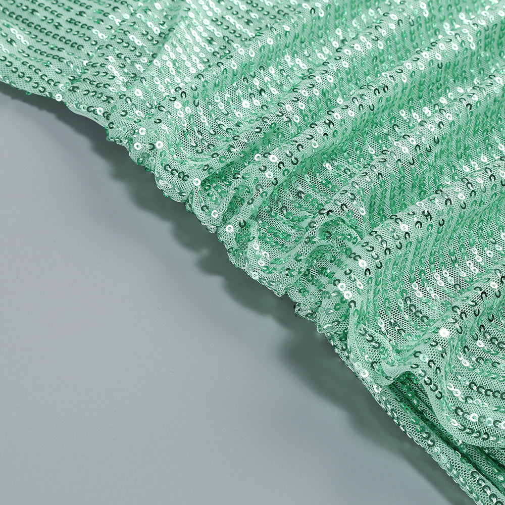 Stunning Mint Muse Evening Dress – Flow Shot