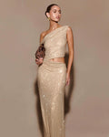 Exquisite Glimmer Ties Evening Dress – Front View