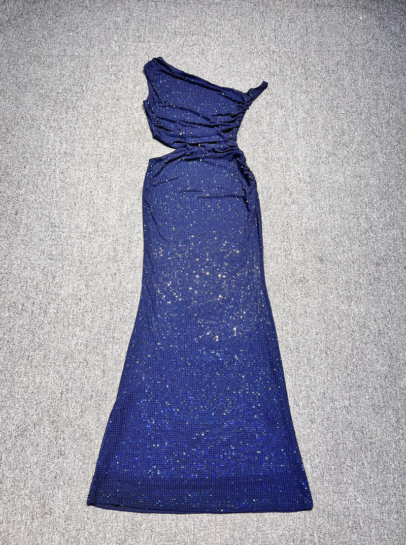 Exquisite Glimmer Ties Evening Dress – Model View