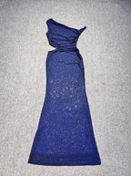 Exquisite Glimmer Ties Evening Dress – Model View