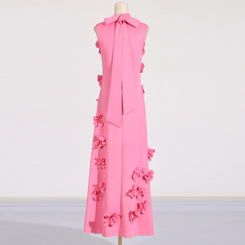 Alluring Petal Drama Evening Dress – Editorial Shot