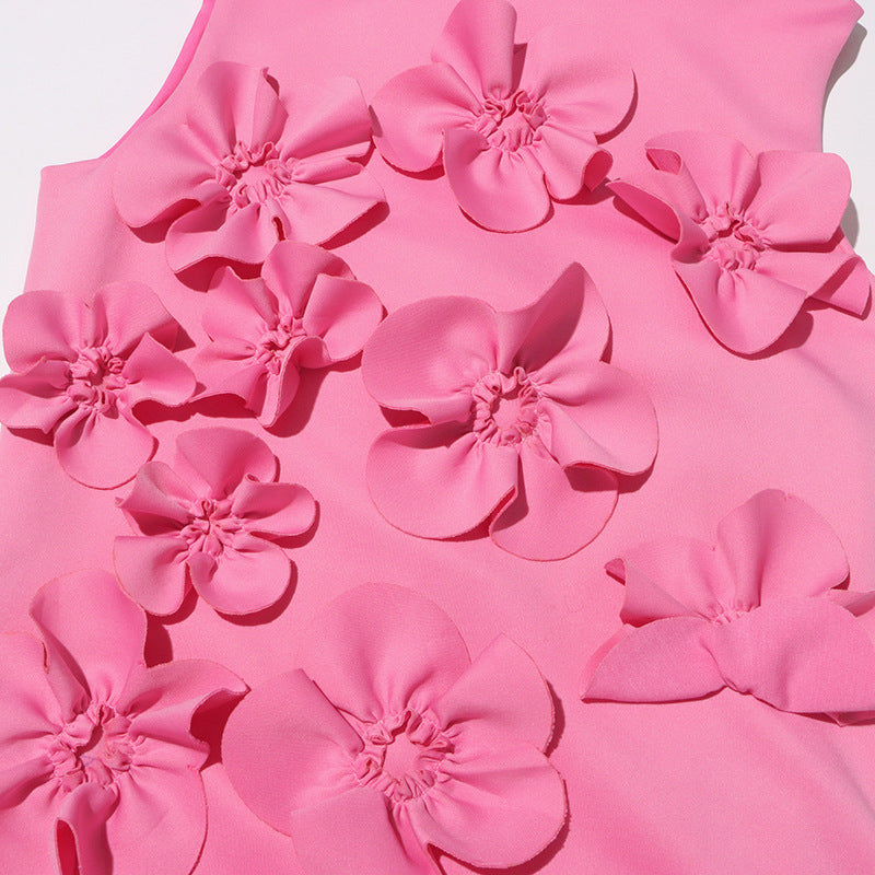 Alluring Petal Drama Evening Dress – Silhouette