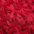 Exquisite Crimson Embrace Cocktail Dress – Texture Detail