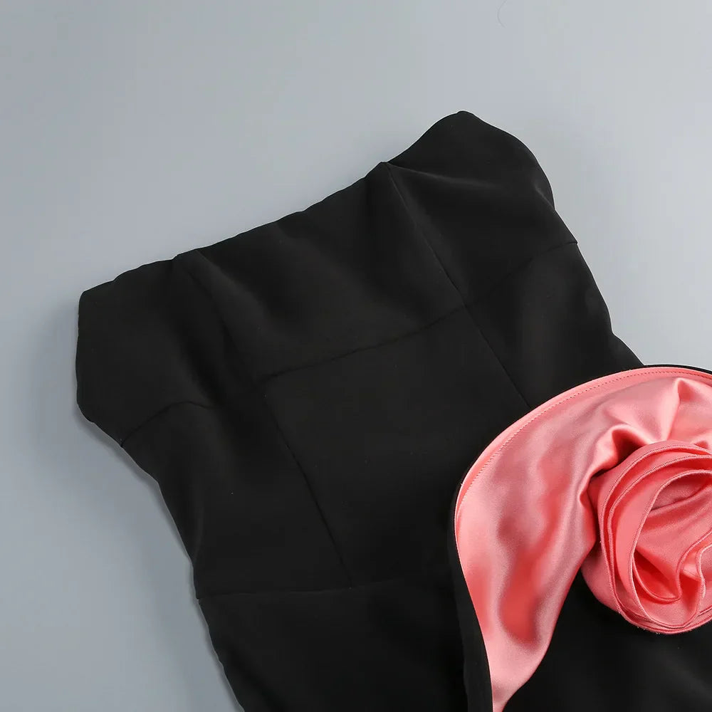 Stunning La Rose Noire Cocktail Dress – Detail View