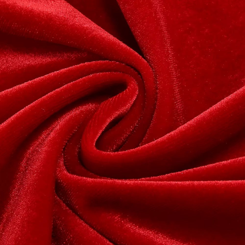 Alluring Red Silence Evening Dress – Model View