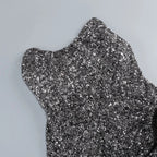 Exquisite Mercury Bloom Evening Dress – Close Up