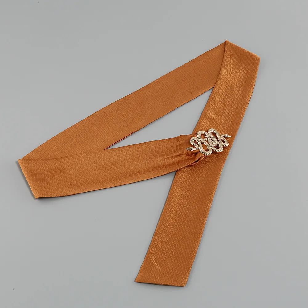 Classic Golden Aura Evening Dress – Worn View