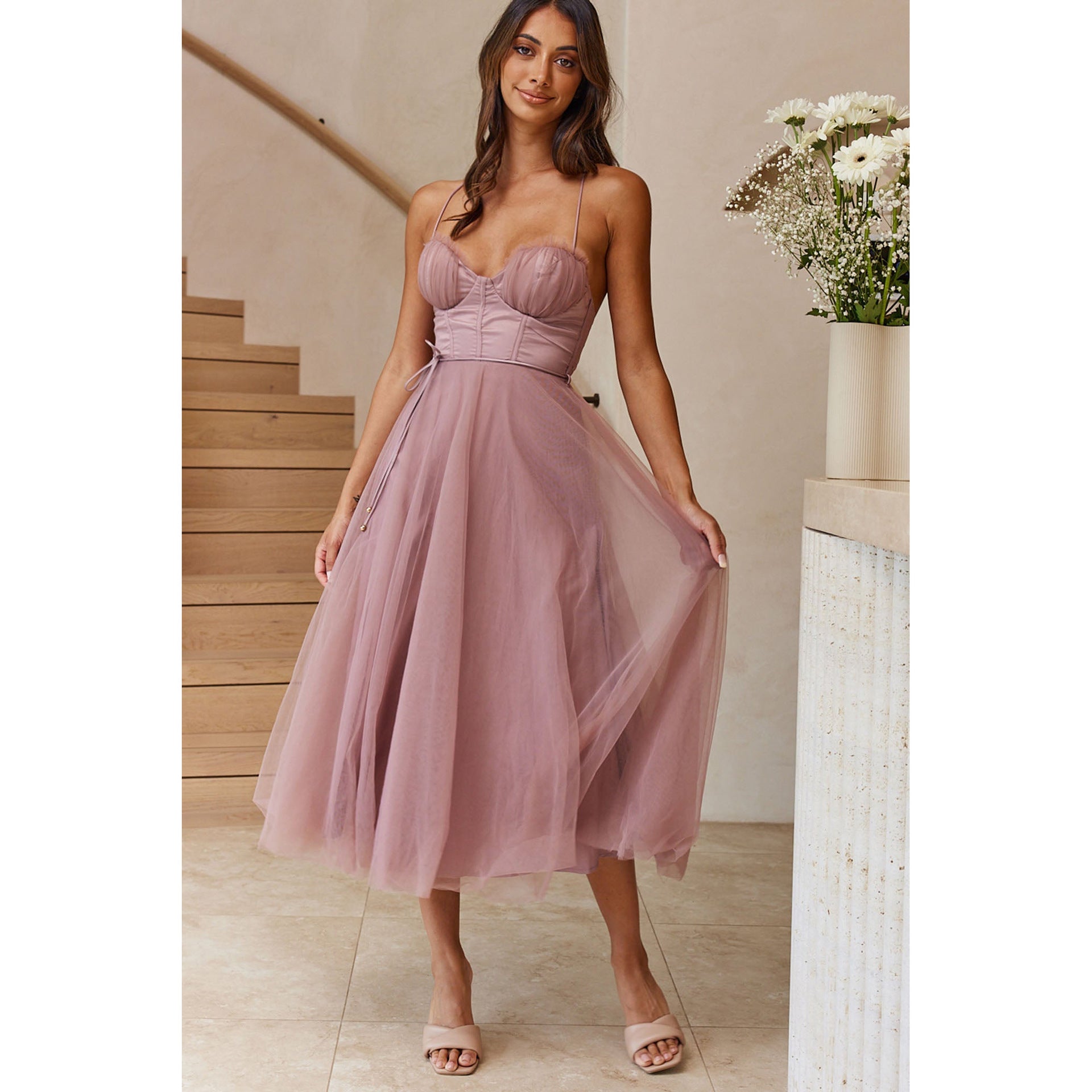 Stunning Citrine Dream - Light Evening Dress – Flow Shot