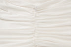Polished Noir Mirage Evening Dress – Close Up