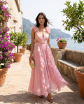 Petal Cut Dress – Front View | Women's Maxi Dress