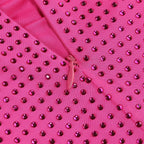Alluring Flamingo Nights Cocktail Dress – Silhouette