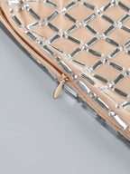 Graceful Crystal Halo Cocktail Dress – Studio View