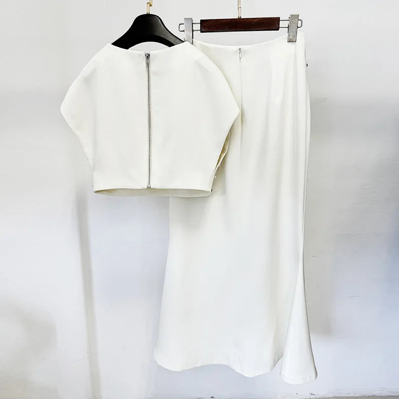 Alluring Isla Set Cocktail Dress – Detail View