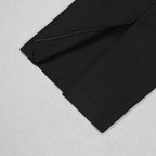 Timeless Crimson Rose Cocktail Dress – Texture Detail