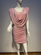 Polished Rose Dusk Cocktail Dress – Close Up