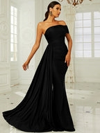 Chic Nocturne Grace Evening Dress – Front View