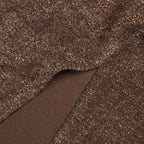 Timeless Umber Veil Evening Dress – Front View