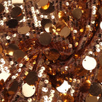 Radiant Golden Decadence Evening Dress – Close Up