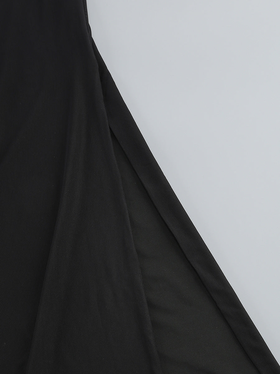 Stunning Quiet Geometry Evening Dress – Draped Look