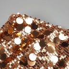 Radiant Golden Decadence Evening Dress – Back View