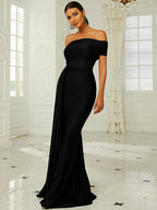 Chic Nocturne Grace Evening Dress – Detail View